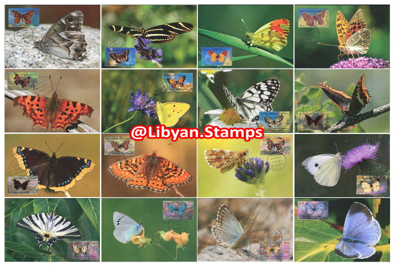 LibyanStamps's tweet photo. 🇱🇾 LIBYA 1981 "Butterflies". Maximum-cards. Info in: ▶️https://t.co/WBsMlstE1N Buy in: ▶️https://t.co/uh0jxZ5j0Y (2000+ items) / ▶️https://t.co/xQxtSXyupO #ليبيا #Libya #Libye #Philately #Stamps #Filatelia #Francobolli #timbres #philatelie #collectables #delcampe #eBay https://t.co/Hq58hZQCKc