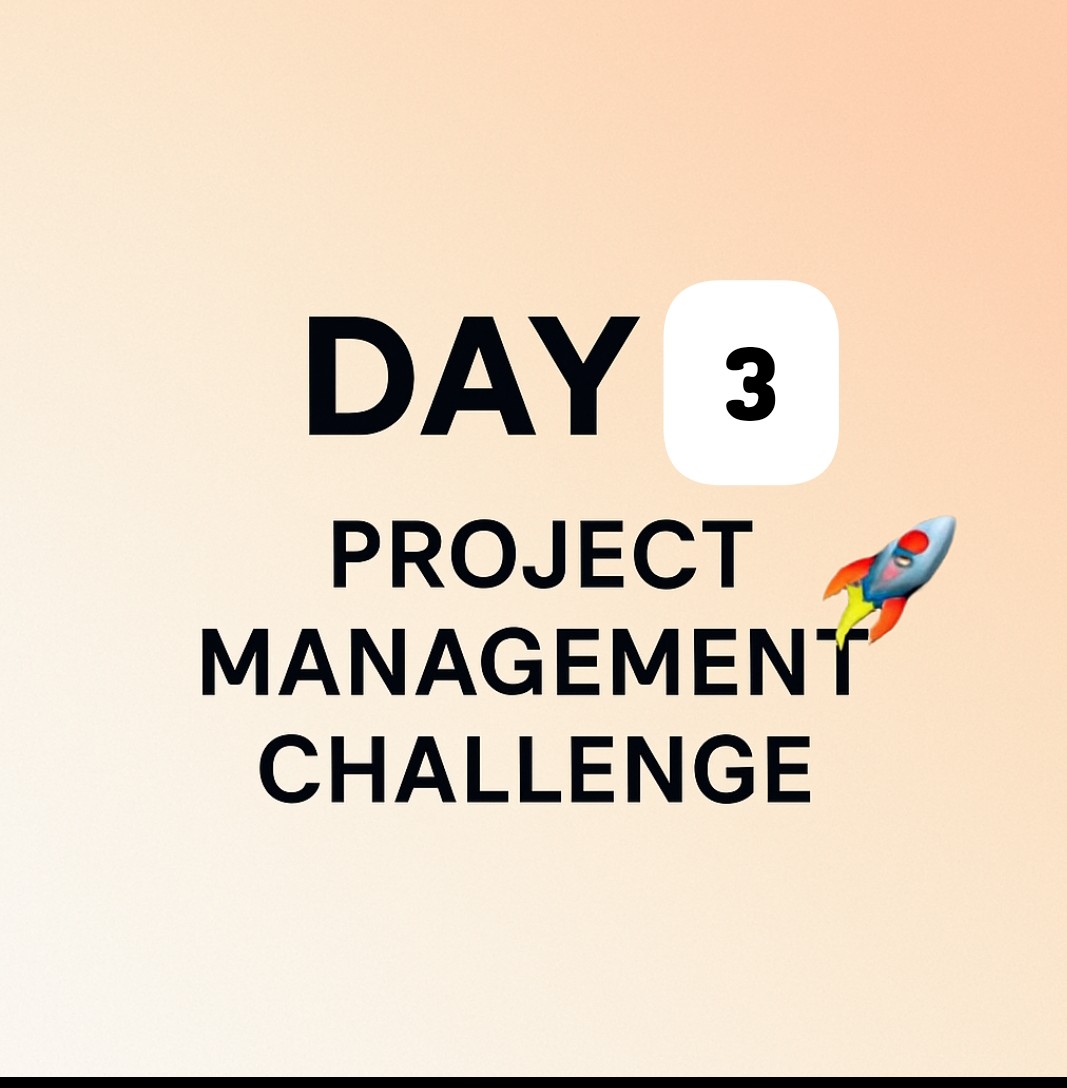 oluwatosin128's tweet image. Day 3 taught me this:
A good plan gives direction.
Action gives results.
@TeaonaX @SSWEB5
I’m choosing action.🚀#ProjectManagement #30DayChallenge