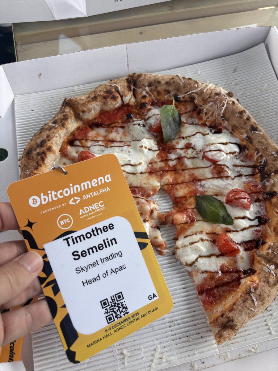 Once a Pizza Ninja, always a Pizza Ninja 🍕 

Caught up lunch at <a href="/bitcoinmenaconf/">Bitcoin MENA Conference</a>