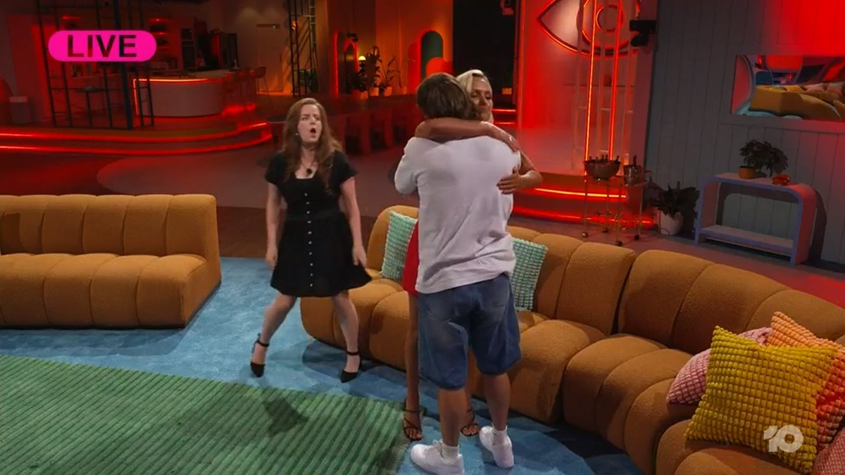 ALL FEMALE FINAL TWO?! I gasped. #BBAU