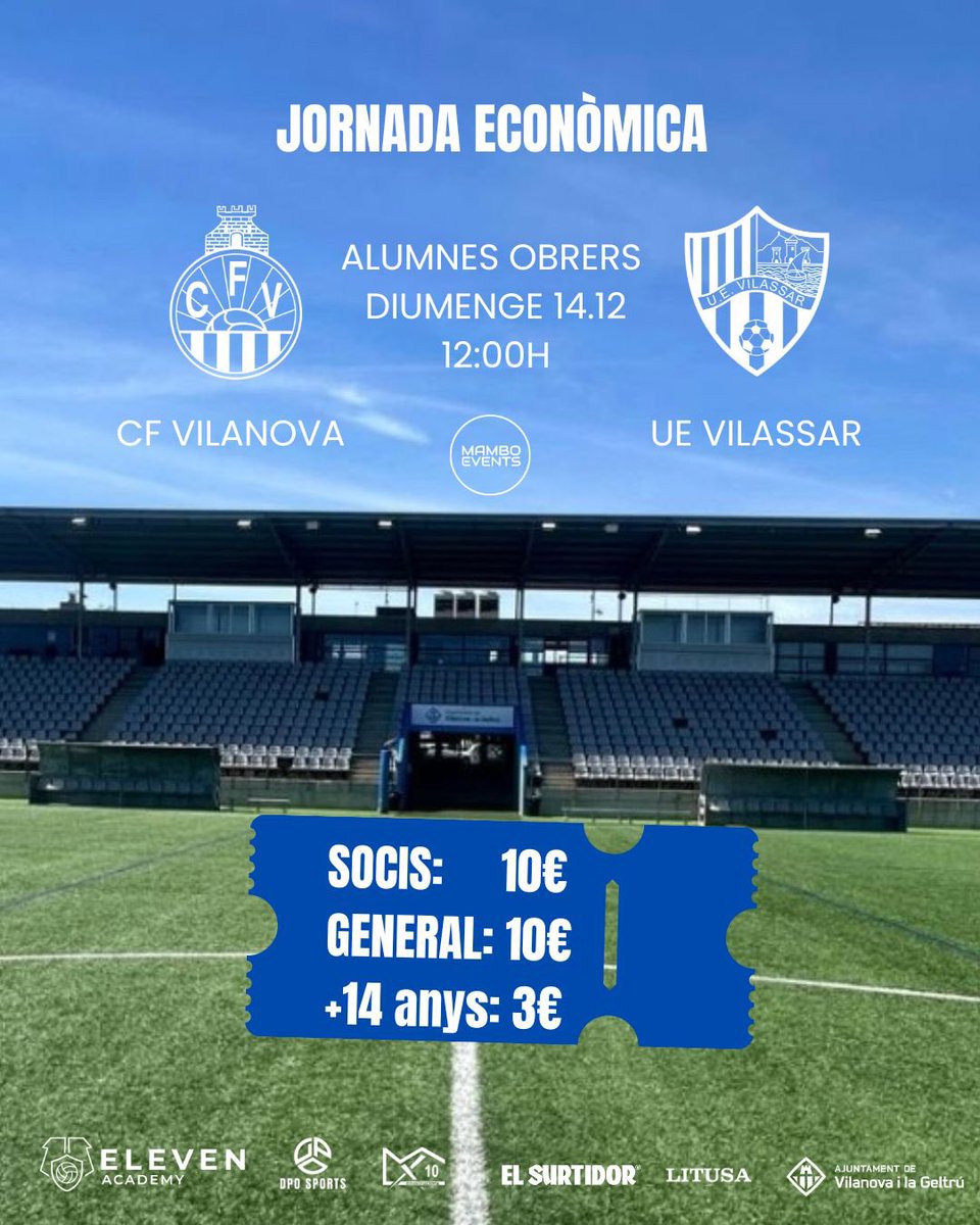 🏟️ Jornada econòmica