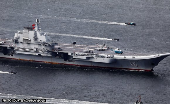 Chinese carrier Liaoning strike group launched intense air operations near Japan over the weekend as the East Asian neighbors traded diplomatic barbs in an escalating dispute, further straining ties - Reuters.