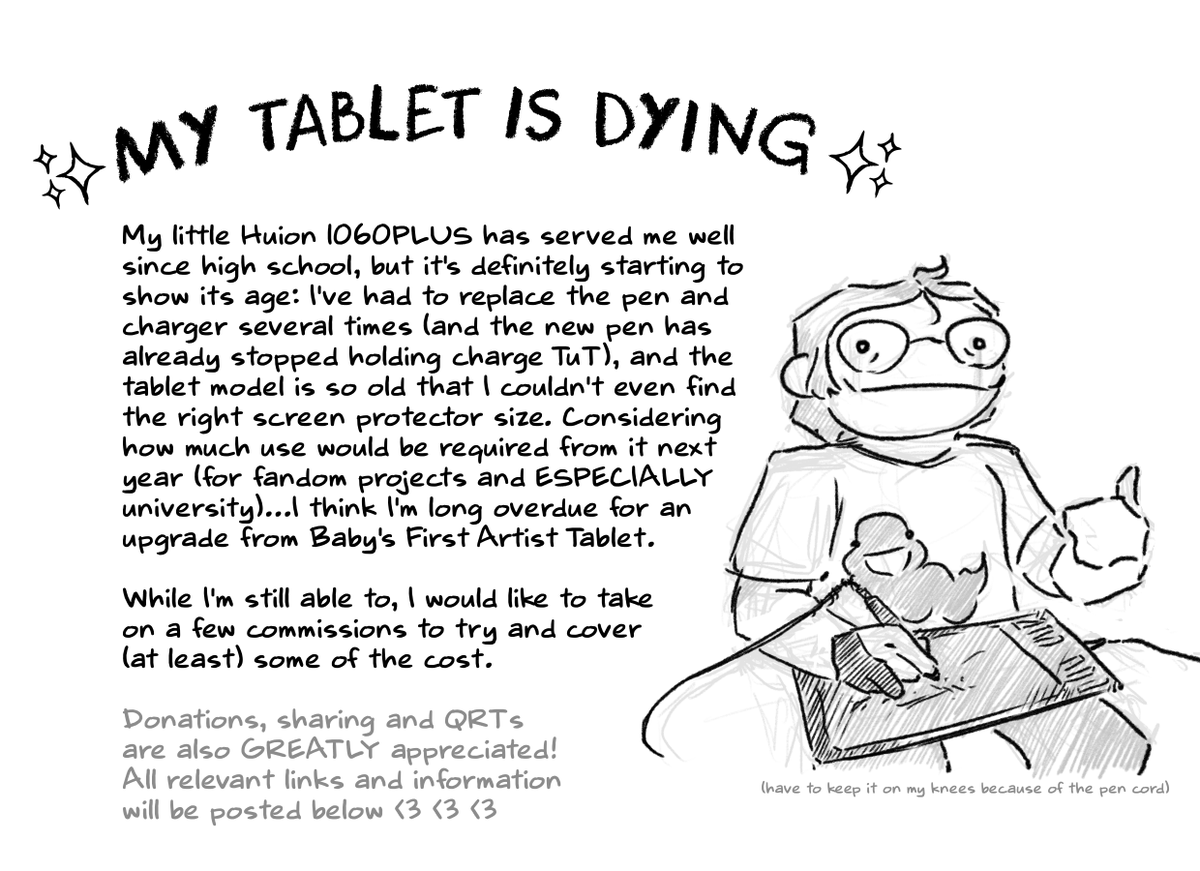 ✨I'VE COME TO MAKE AN ANNOUNCEMENT✨

will keep using the slot system to avoid getting overwhelmed, and I'll of course refund anything I'm unable to complete.

please read my T.O.S. before making a request, and don't hesitate to DM/comment any questions! ^u^