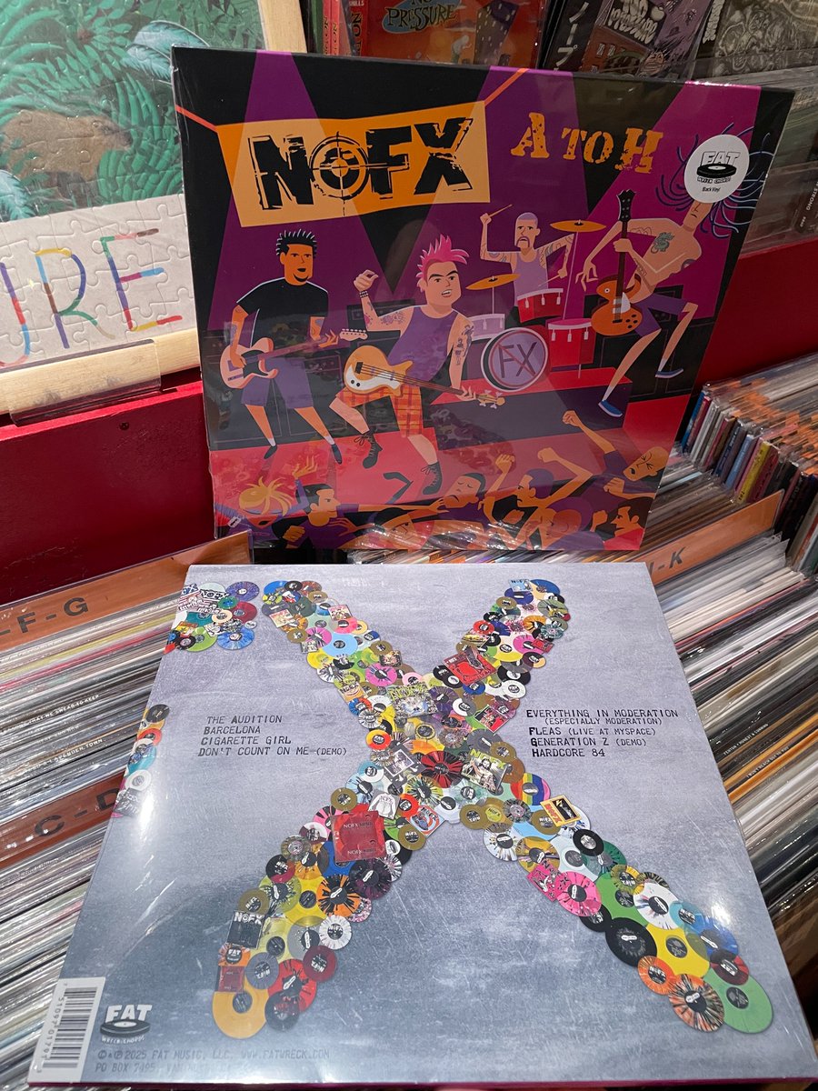 NOFXのレア音源、デモ、未発表バージョンをアルファベット順に収録した