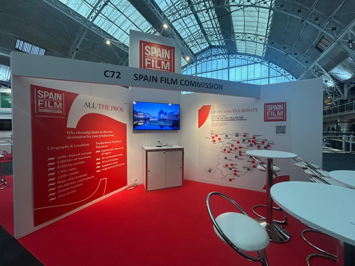 Good morning from c72 stand at <a href="/focuslondonshow/">FOCUS - meet the makers</a> ! Come and visit us! #filminginspain #FOCUSLondon #FOCUS2025