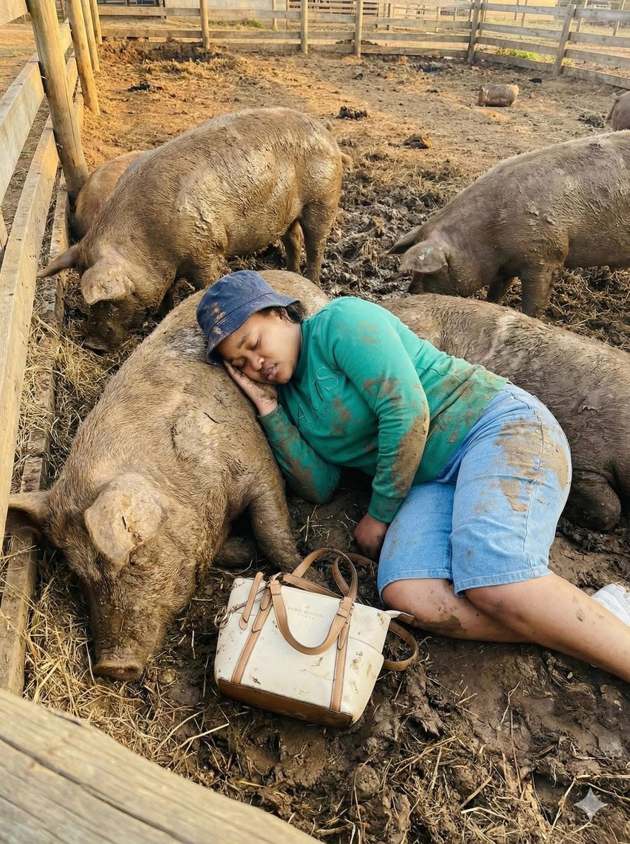 iamscrummy_'s tweet image. Date a Yoruba man or sleep with pig 
Me: