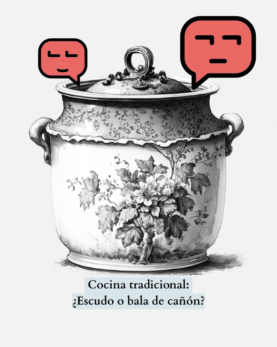 Cocina tradicional: ¿Escudo o bala de cañón? 7canibales.com/opinion/cocina… <a href="/uncomino/">Benjamín Lana</a>