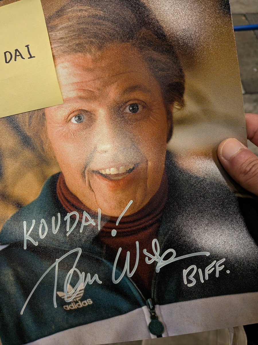 東京コミコン2025 最終日の昨日は思いきってビフ・タネン役のトム