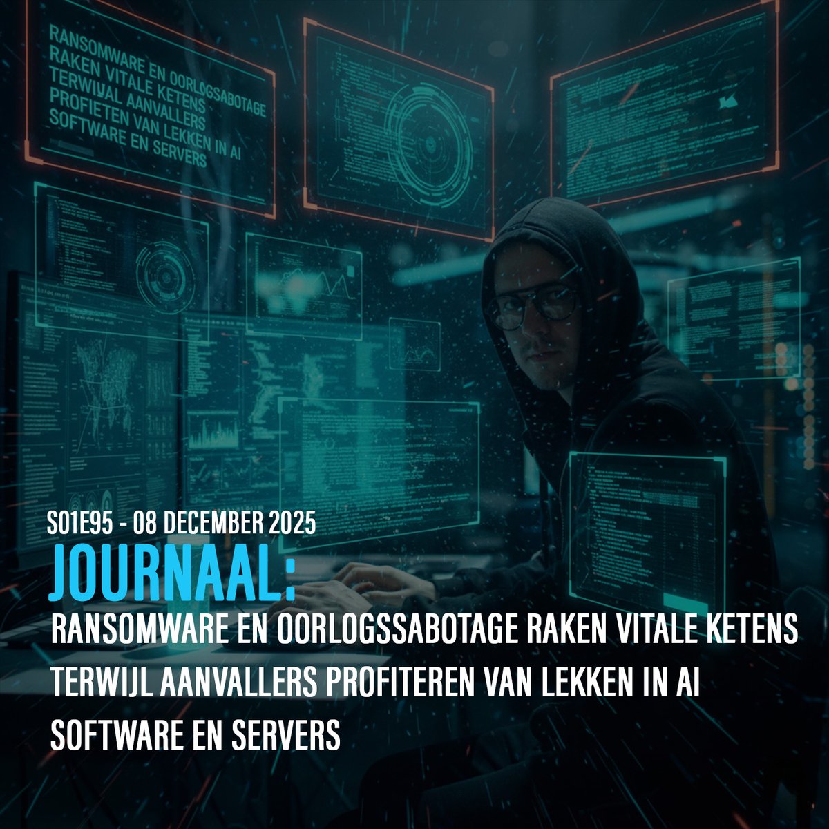 CCINLCybercrime's tweet image. 👉 Youtube Presentatie: youtu.be/DzKjumoQ6EM

👉 Artikel: ccinfo.nl/journaal/28695…

#Cybersecurity #Ransomware #React2Shell #Cyberoorlog #Nederland
#Cyberjournaal #ccinfo
#Discussiepodcast #Analysepodcast #presentatie