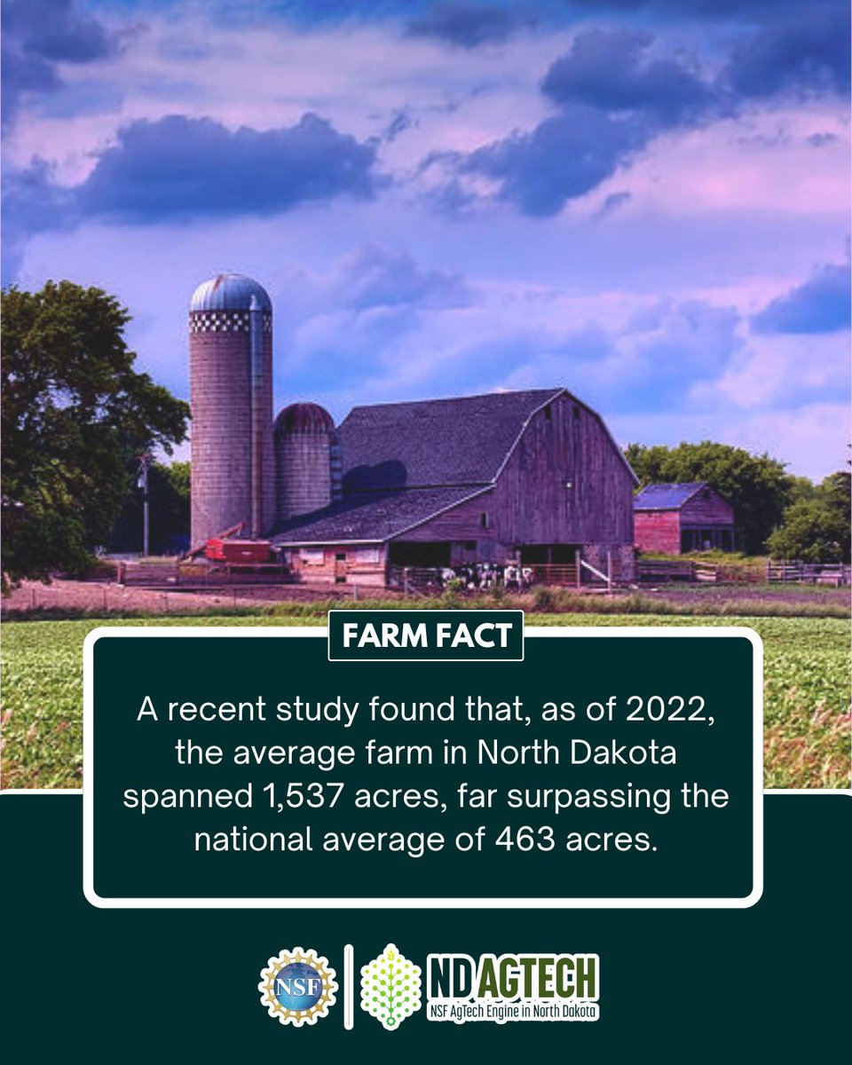 NSF AgTech Engine in North Dakota tweet media