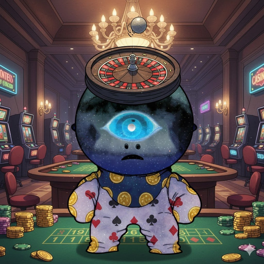 u come to casino and see a dealer like this, what will u do?