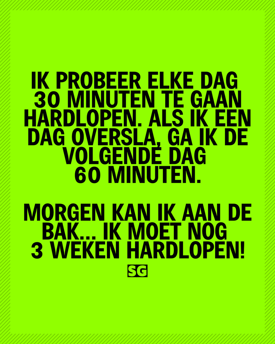 Slechte_grappen's tweet photo. 😅
#hardlopen #uitstelgedrag #sporthumor #fitnessfails #relatable #humor #memes #viral https://t.co/e5xMAAX2TU