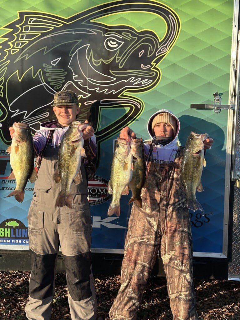 FairviewHighAL's tweet image. Easton Bradshaw and Jake Wood finished 3rd with 21.23 lbs. There were 142 high school boats and 74 junior boats. Congratulations to these guys!