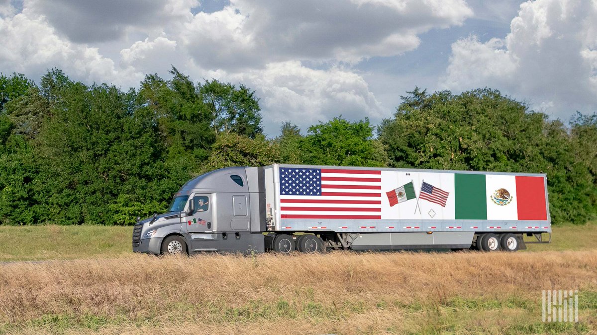 GroundFS's tweet image. The White House is considering scrapping or renegotiating the U.S.–Mexico–Canada Agreement (USMCA), despite strong pushes from various industry groups for its renewal. Read more,
hubs.la/Q03XdWqs0

#groundfreight #supplychain #logistics #transborder