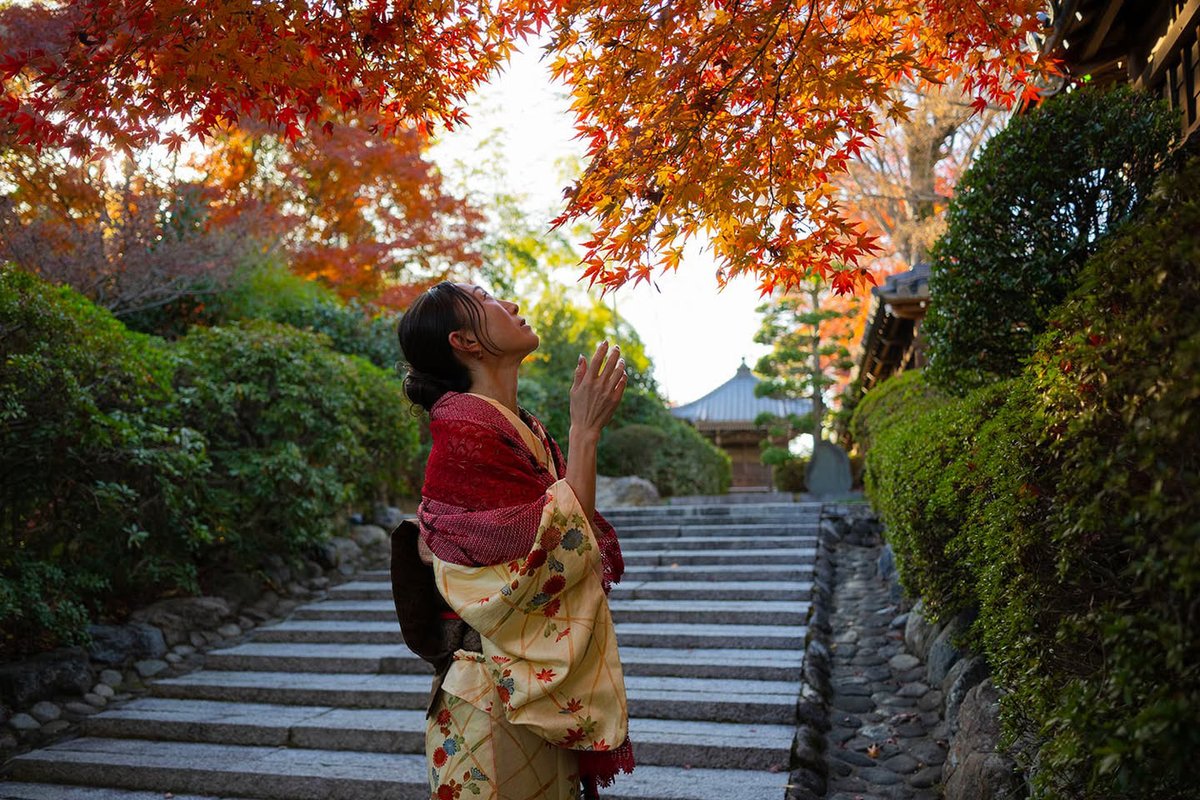 chicartmodel's tweet photo. Photo: gyungminkim
 #artmodel  #portrait  #紅葉 https://t.co/ROhTGKgCMA