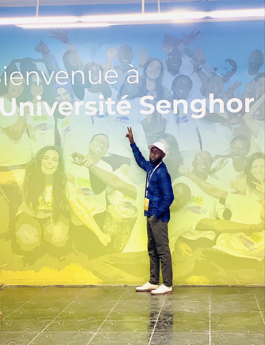 barham_lass's tweet photo. Alhamdoulilah !
Heureux d’être admis avec bourse au concours d’entrée de l’ #Université Senghor d’Alexandrie (Égypte), opérateur de la #Francophonie, pour y poursuivre un Master en Développement, spécialité #Management des #entreprises culturelles.
#UniversitéSenghor https://t.co/eCzAl3iXMa