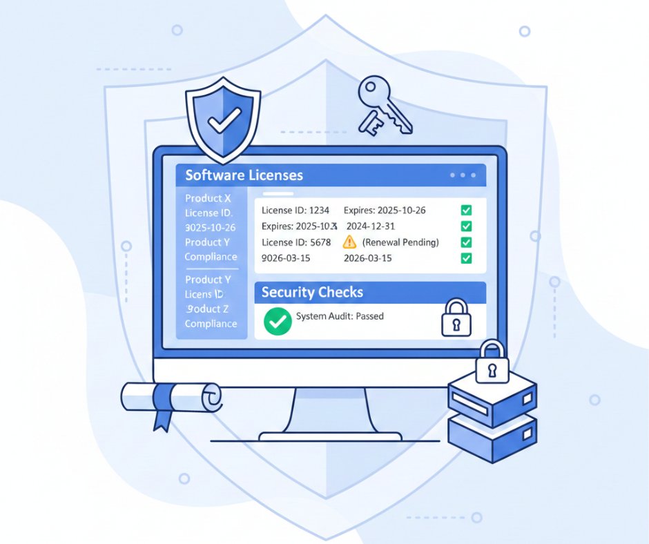 Paradise_tec's tweet photo. Smart Ways to Manage Software Licenses
✅ Track what you use
✅ Know your license terms
✅ Reconcile usage vs. entitlements
Call lawyers when
• You get an audit notice
• Usage is unclear
• Negotiating enterprise deals
Compliance is insurance
#SoftwareLicensing #ITCompliance https://t.co/J89I1Z4aRc