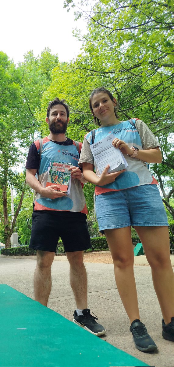 Arranca la recorrida en Almagro!
Vía Socialista en tu barrio...

Parada 6️⃣