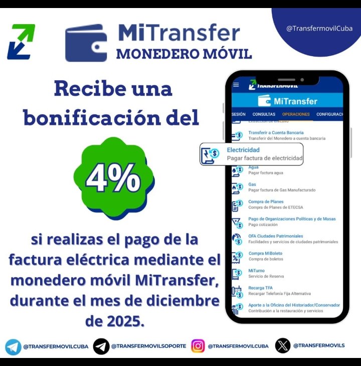 Potenciar el uso de las plataformas de pago entre la población y  los actores económicos es vital para contribuir a la Transformación Digital 
#EtecsaConCuba 
#PorCamagüeyTodo