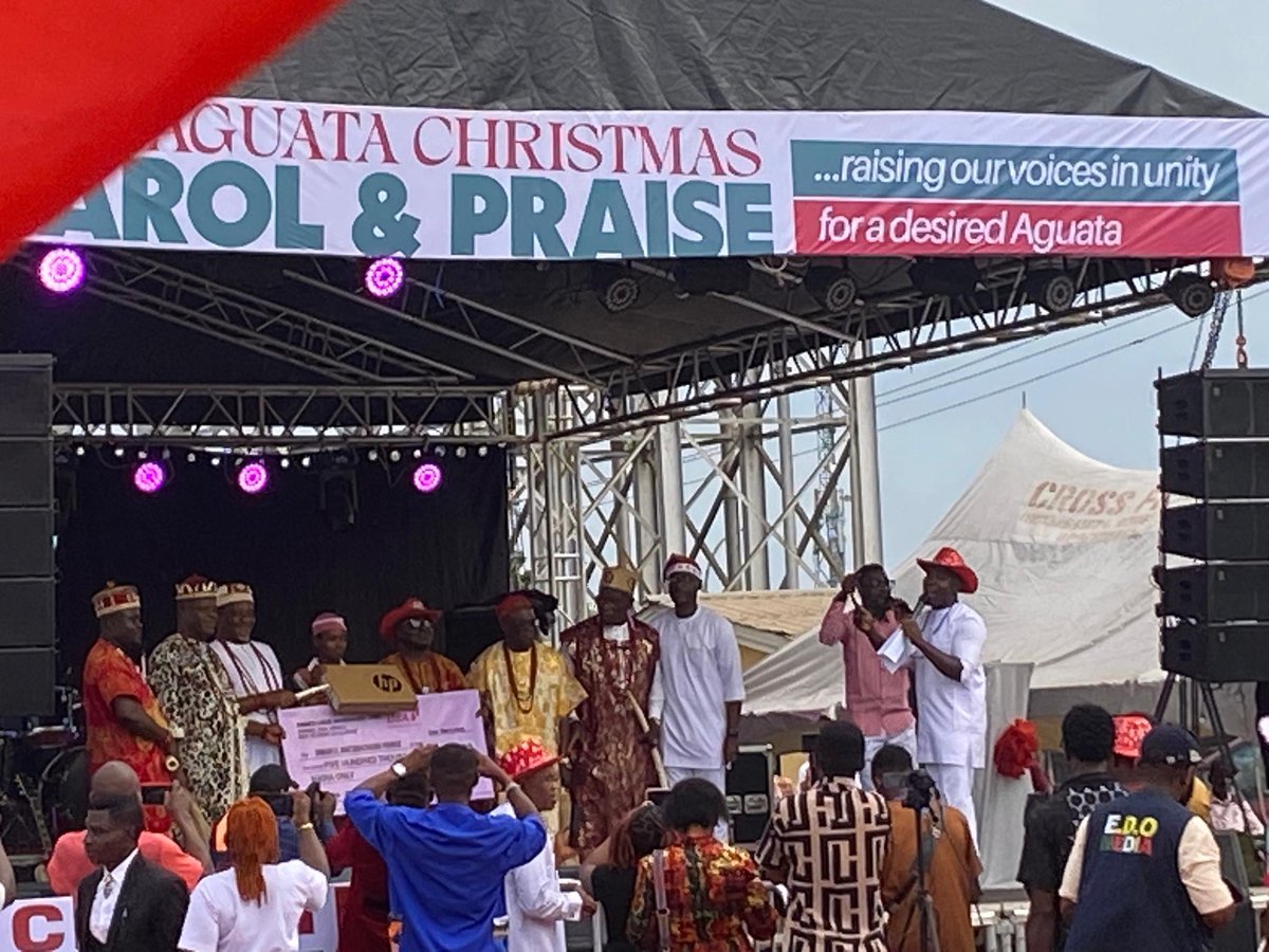 servicegroups's tweet photo. it was a true celebration of Christmas with the people at heart.

Hon. Vincent ibekwe 
Councillor Achina 2 https://t.co/rC6w7YsS2W