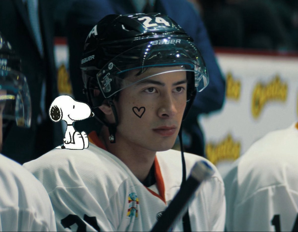 saw someone say he looked like snoopy here and I can’t get over it