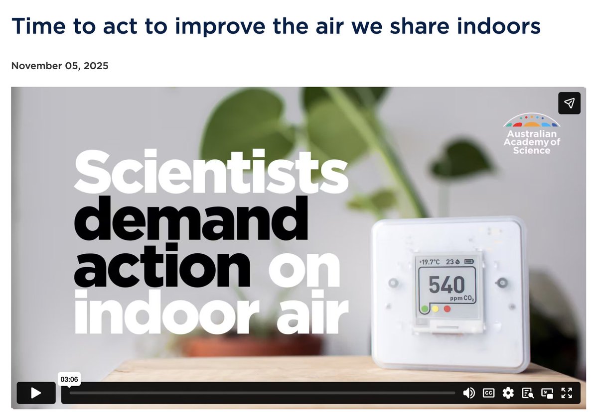 AndrewHewat's tweet photo. In case you missed it, scientists calling "for a phased approach to establish enforceable indoor air quality performance standards in public buildings, beginning with monitoring and a workplace reporting standard."
https://t.co/G6zEMZTQ4x https://t.co/YU1X9dIe7K