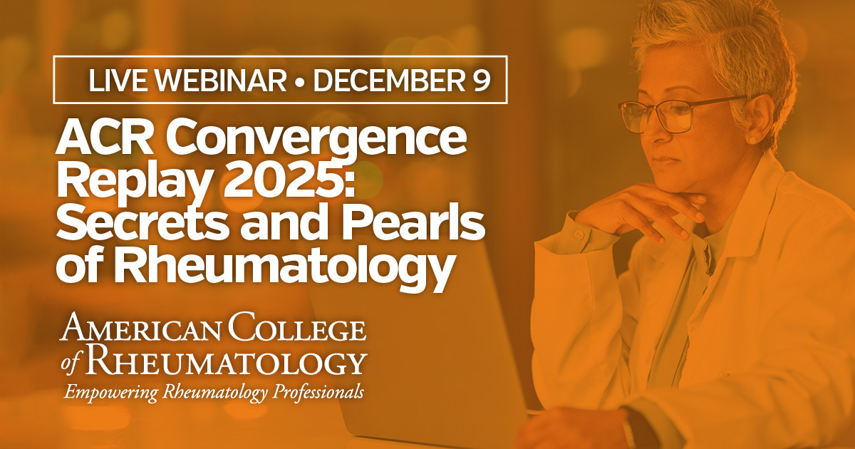 American College of Rheumatology tweet media