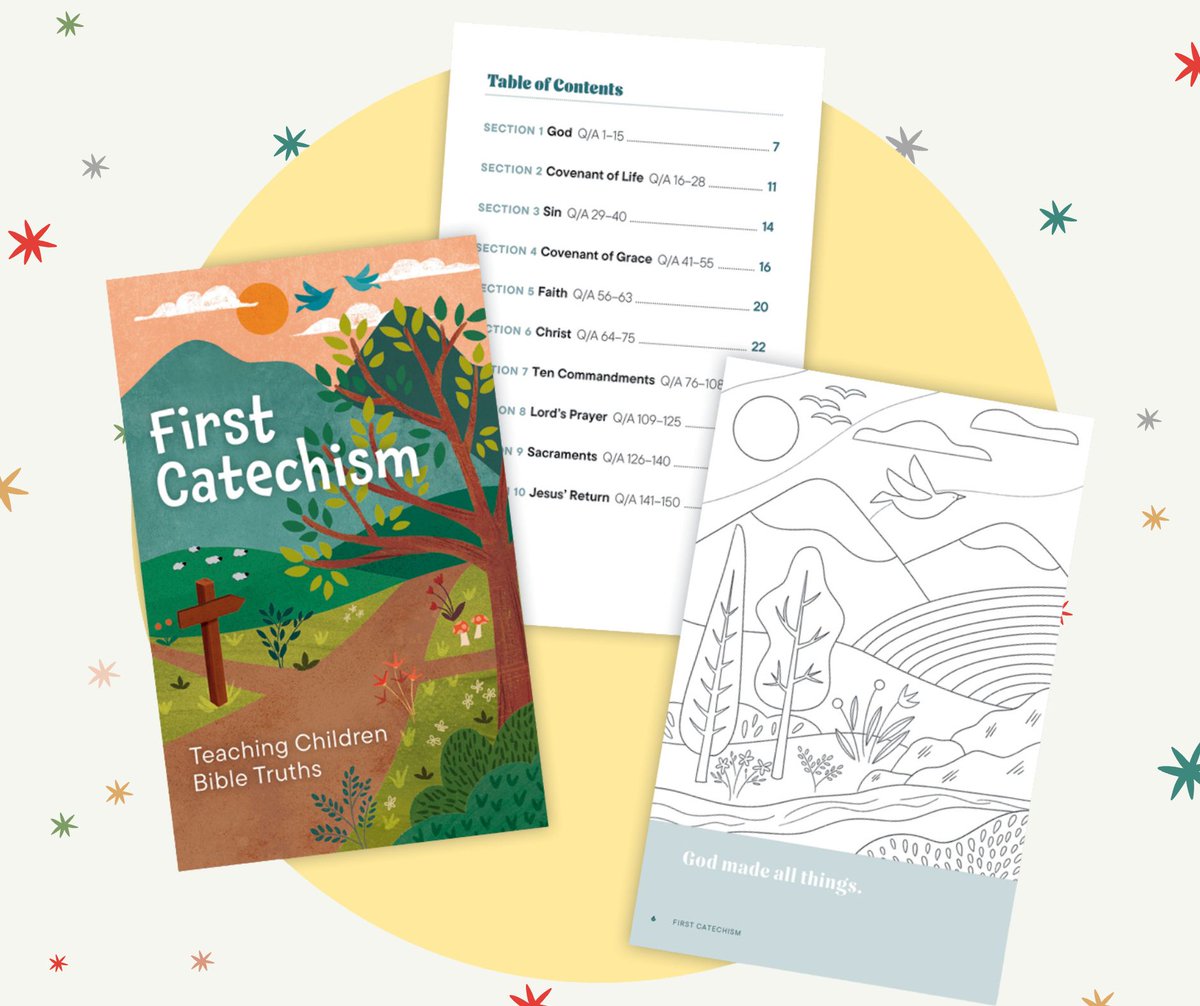 GCP_Publication's tweet image. 🎄✨ Give Kids a Christ-Centered Gift This Christmas! ✨🎄
Catechism has long been one of the best tools for helping children understand theology. Whether you’re gathered around the dinner table or stuck waiting in one of life’s many lines, kids can learn deep, lasting truths!