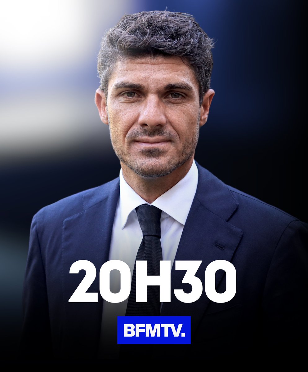 Je serai l’invité de <a href="/BFMTV/">BFM</a>, ce soir à 20h30.