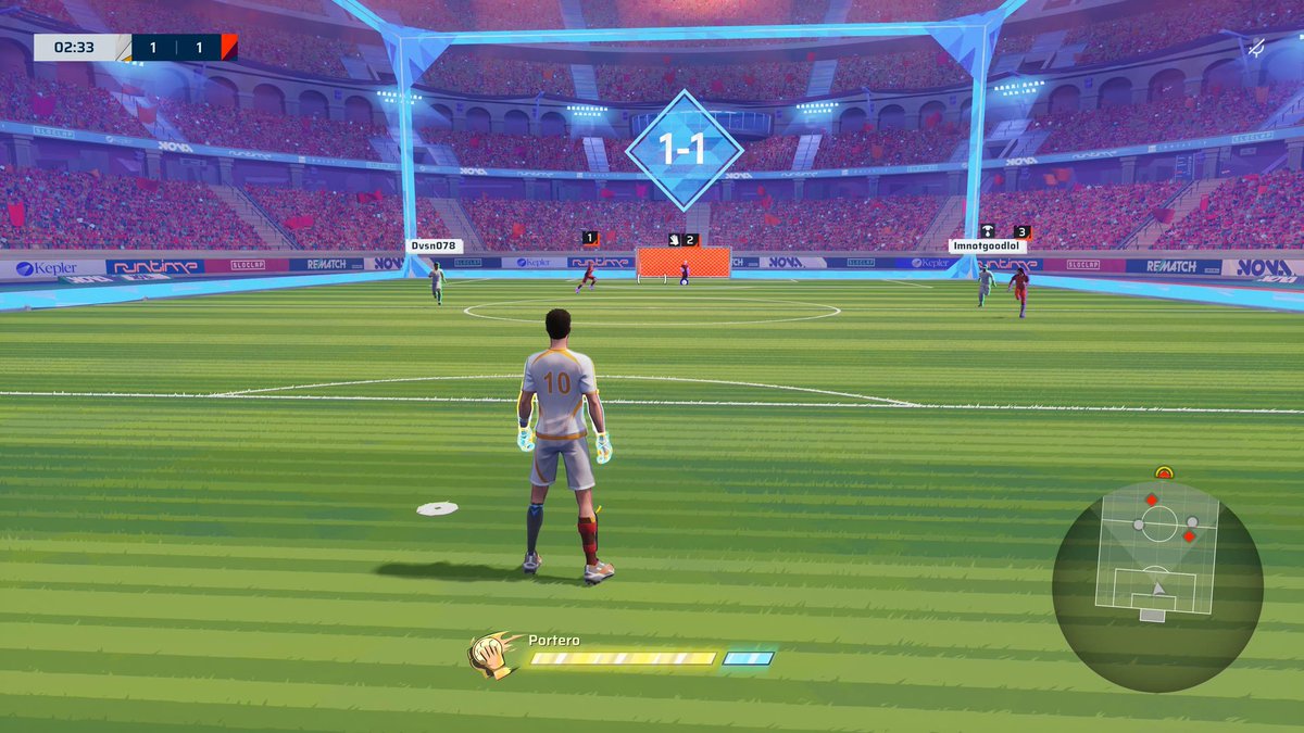 MrHombreTrofeo's tweet image. 🏆PLATINO 475🏆
REMATCH
Un divertidisimo juego de futbol en el que me ha recordado a fifa street y rocket league.
Divertido, el platino sale jugando y puedes jugarlo coop.
Muy recomendable!
7/10
#Rematch