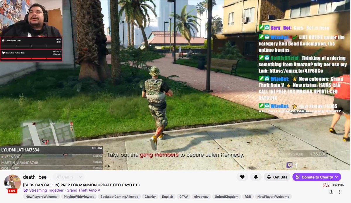 Twitch Live Link here...🛑👇
twitch.tv/death_bee_
Lets enjoy and grow Together.