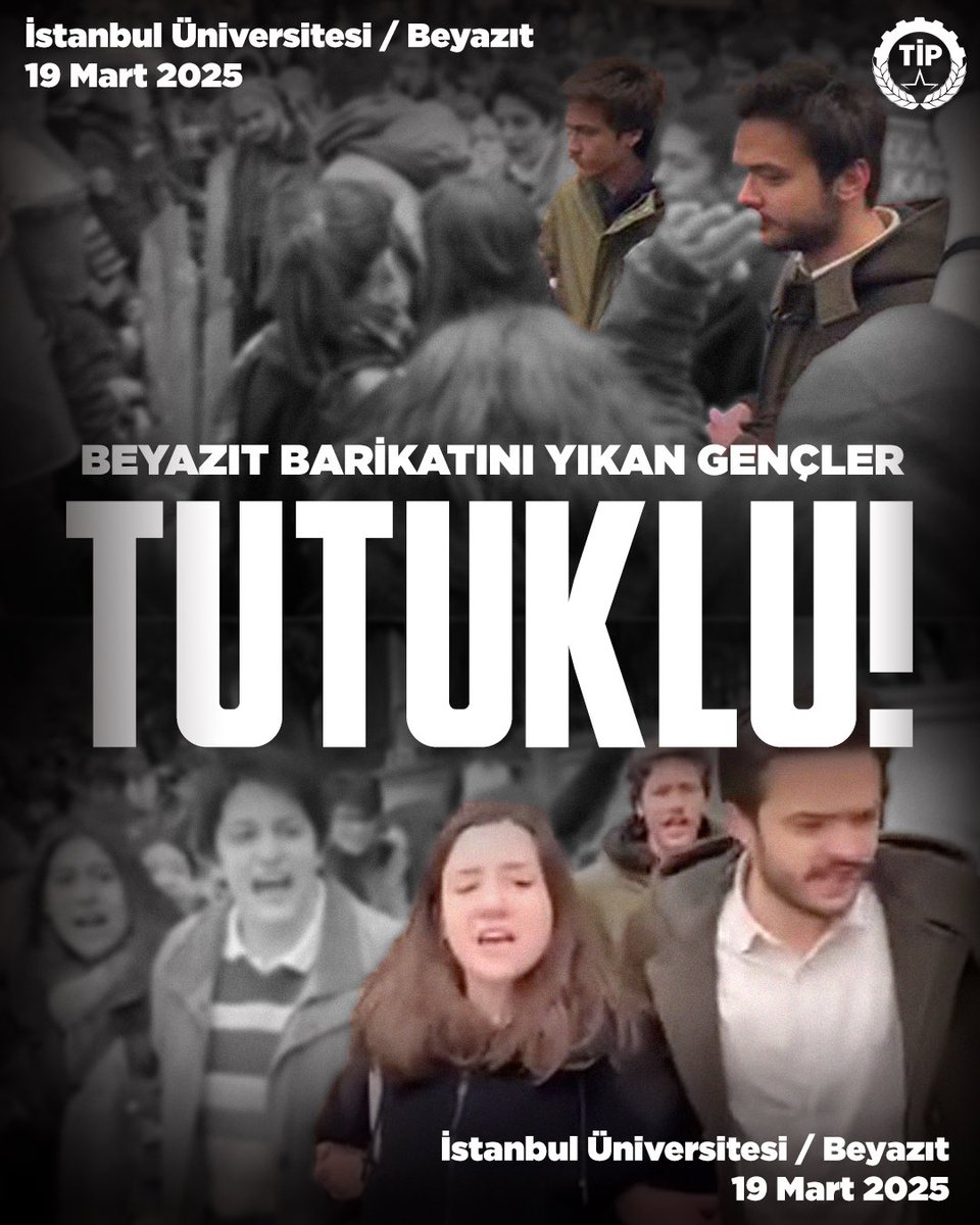 19 Mart'ta Beyazıt Barikatı'nda halkın iradesine sahip çıkıp barikatları yerle yeksan eden gençler, bugün “MESEM'lere hayır!” dedikleri için tutuklular. 

Bu memlekette her zaman halkın ve haklının yanında devrimciler vardı, var olacaklar. Gençlik hiç aldanmadı; kampüslerde ve