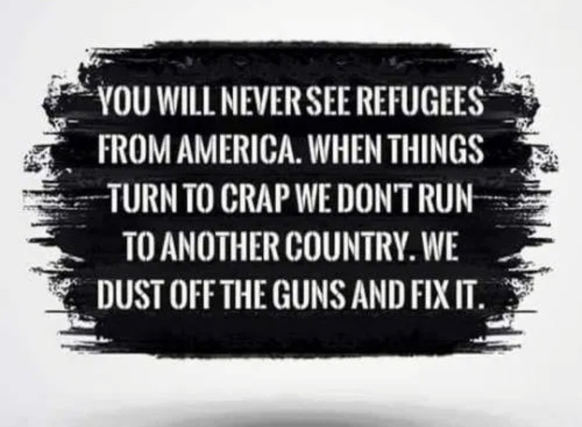 We don't run.