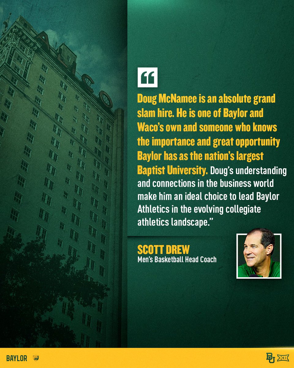 Baylor Athletics tweet media