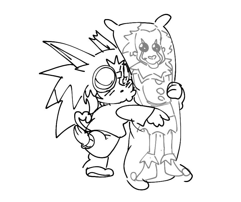 Waltsnip's tweet image. Me with the big P

Art by @Elcandias_0512