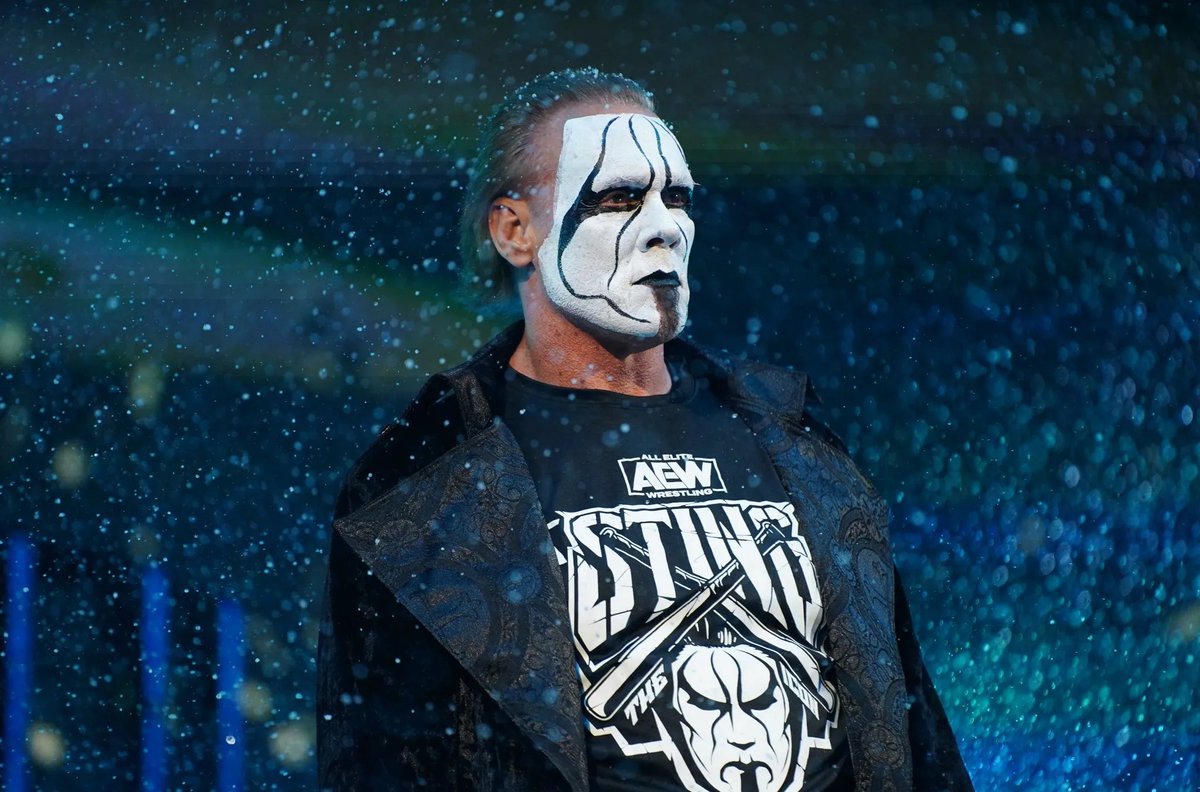 Fightful's tweet image. Sting says he didn't expect to last four decades in the wrestling business.

“No. I was the guy who said, I don’t understand all those old guys hanging out for so long. I could not understand it. I said, ‘I will never do that,’ and I blew them all out of the water. Four decades…