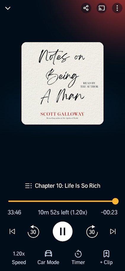 Finished the recent <a href="/profgalloway/">Scott Galloway</a> book. In your last chapter you said "Show me a company with operating margins north of 30% &amp; I’ll show you a business that’s tapped into addiction or the young irrational mating mind..." our app <a href="/LoquiListening/">LoquiListening</a> is at 80% while helping loneliness.