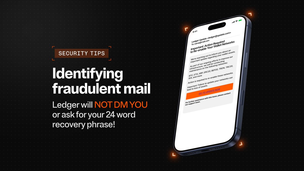 Crypto holders know the drill: scam attempts are everywhere. And during the  holiday season, crypto users are increasingly targeted by fake emails, SMS  and calls. To stay safe this holiday season, here