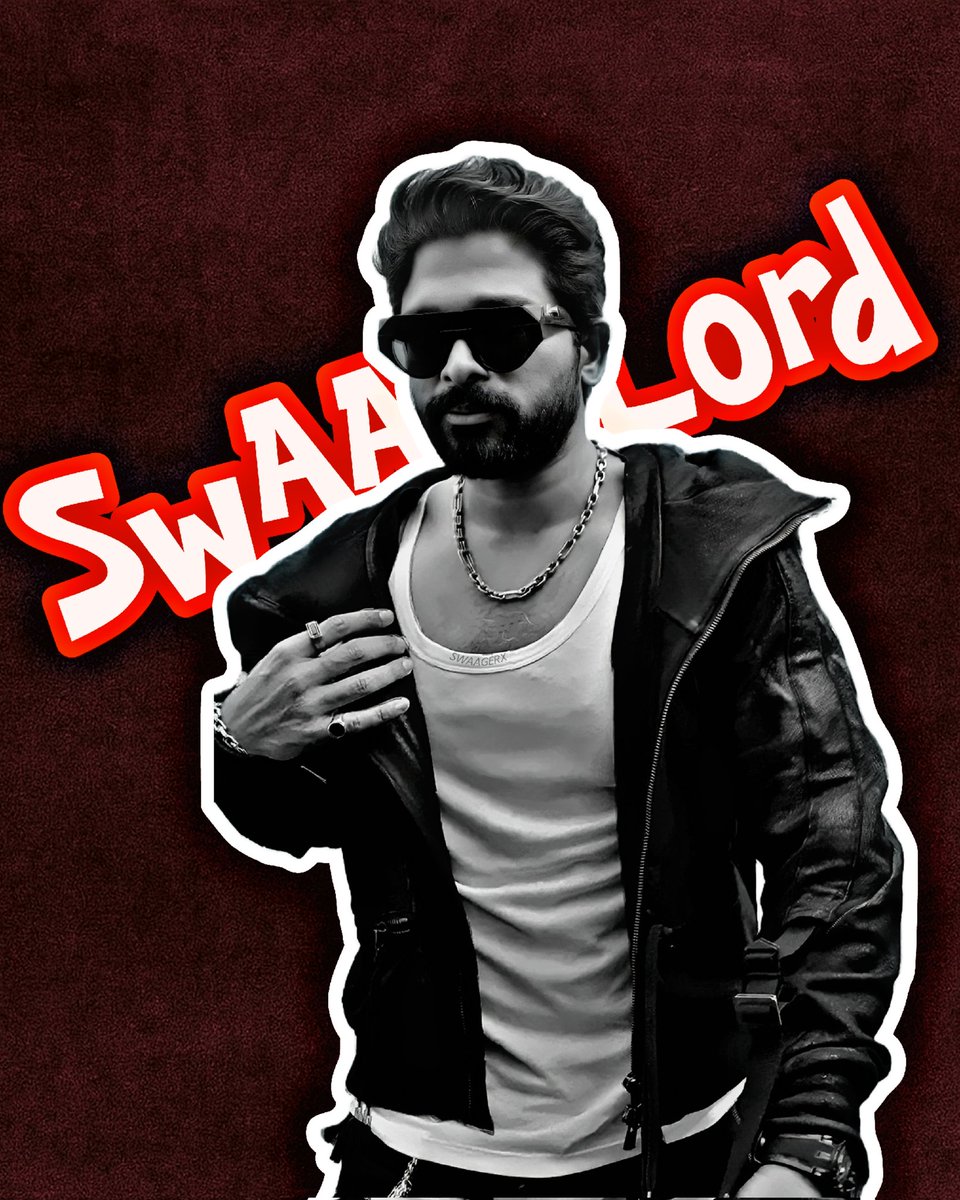 SwAAgerX's tweet photo. The Stylish StAAr ❤️‍🔥 🖤
How cutie bro @alluarjun 😚🥰

#AA22 #AlluArjun https://t.co/KwcixwCfQi