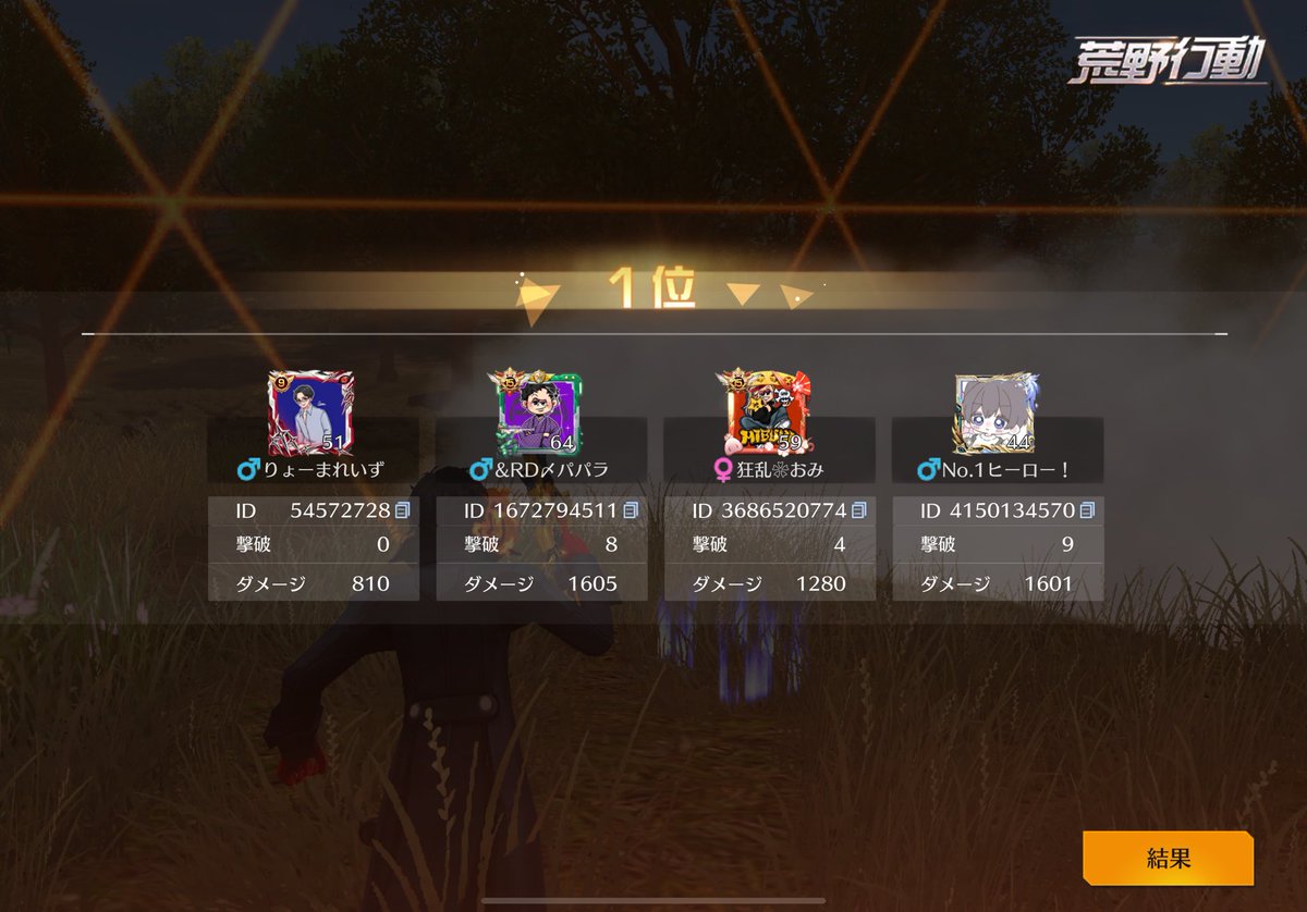 今日のETGリザ映えしたからツイートしちゃお