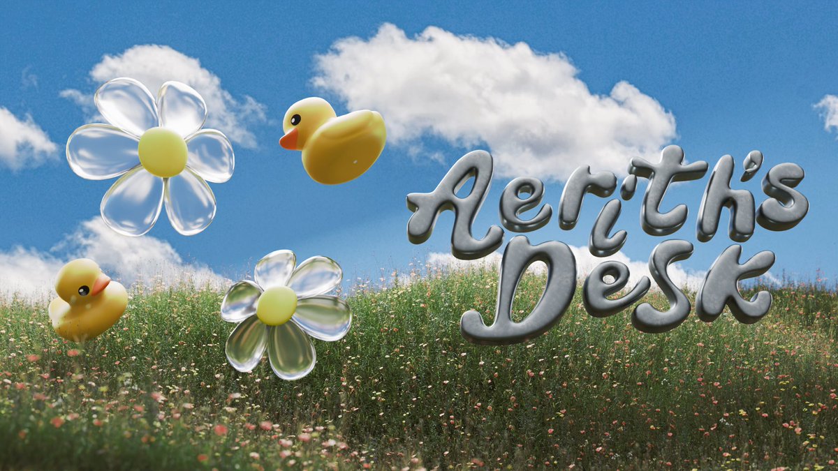 Aerith, @ after dm tweet media