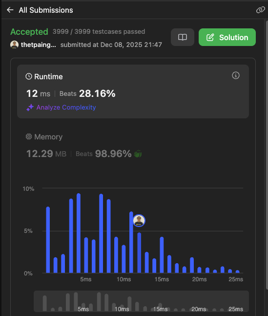 tpsoe's tweet image. Problem #24 is in the bag! 
Practicing Python on LeetCode. Onward to the next challenge! ⏭️ 
#PythonDev #LeetCodeProgress