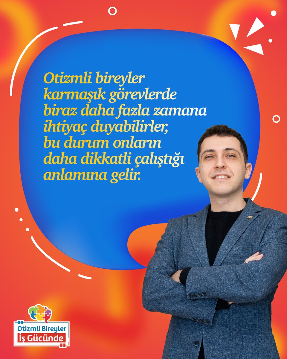 Her adımda özen, her görevde mükemmeliyet! ✨ 

Otizmli bireyler, detaylara gösterdikleri özenle karmaşık görevlerde dikkatli ve titiz çalışırlar. Sabır gerektiren her işte kaliteli sonuçlar elde ederler.

Eğitim ve Danışmanlık Hizmetlerimiz için: otizmlibireylerisgucunde.com