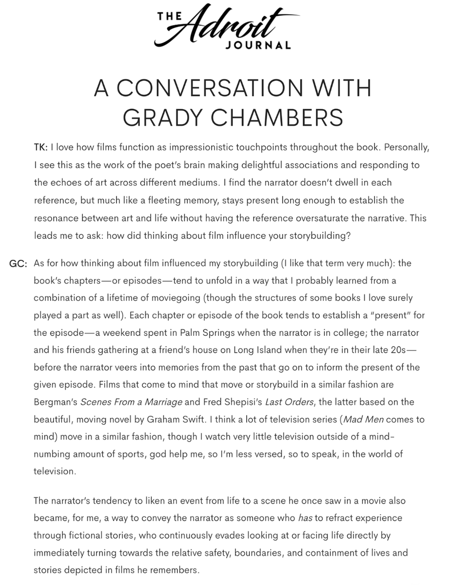 Grady Chambers tweet media