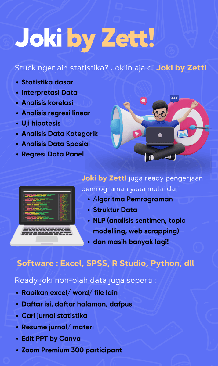 zettjoki's tweet image. Dataset acak adut? Gue beresin missing value, outlier, encoding, scaling, split train test, cross-val, terus simpan pipeline biar reproducible. Hasil bersih siap dilatih atau dibikin analisis cepat. Cocok buat deadline mepet atau audit data awal. Simpan log juga. #zonauang