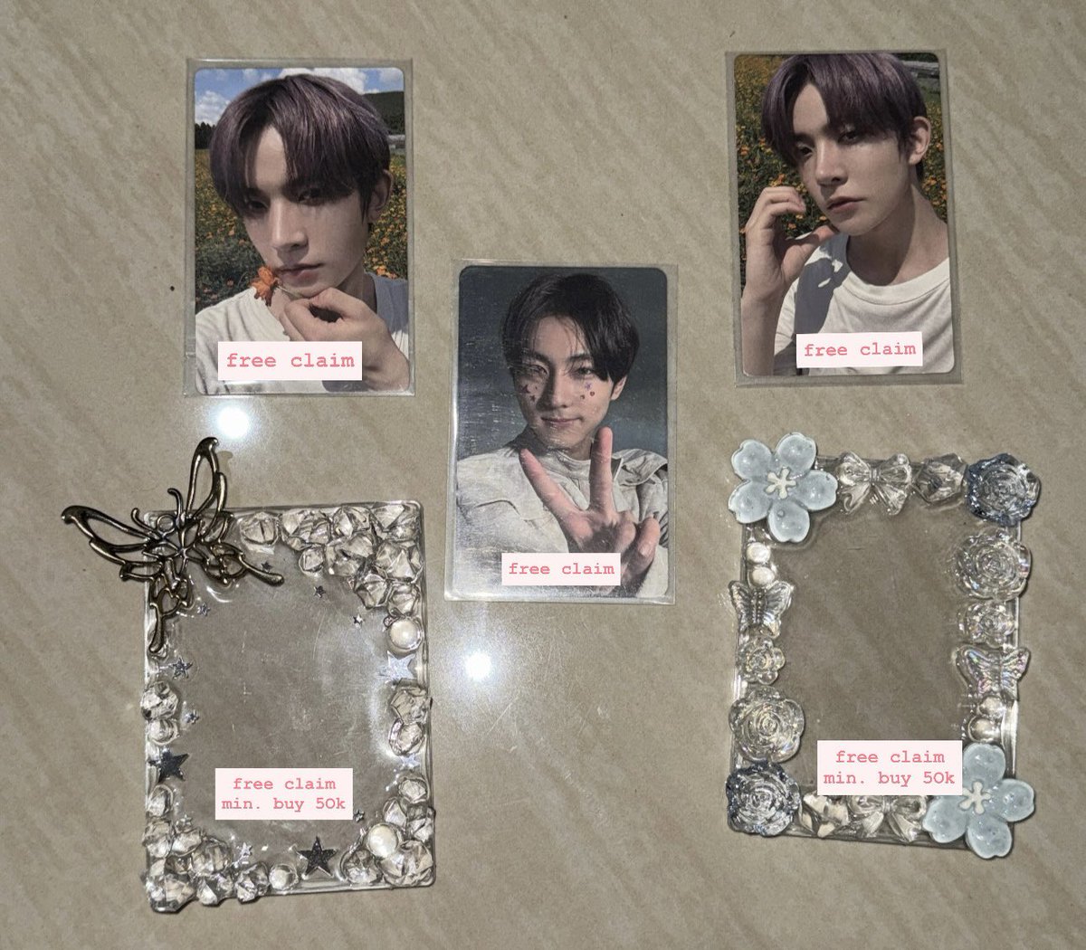 🌟 Want To Sell Enhypen’s Poca

Notes : Harga jangan dijadikan patokan, karena harga yang tertera berbeda dengan harga pasaran sekarang ! (BU &amp; free nego)

📍 Bandung, West Java
🍊 Incl pack, exc admin &amp; split pay
✅ Vidcon 
✅ Bisa claim free