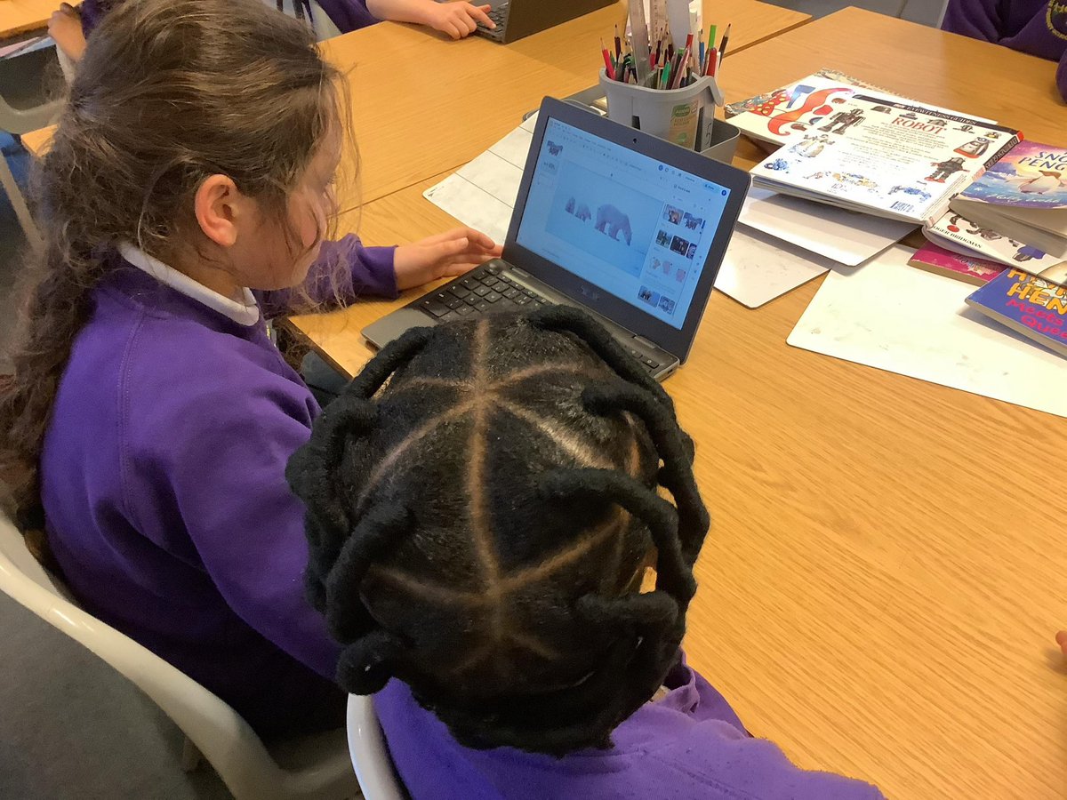 In computing this afternoon, Year 4 continued their unit on collaborative learning. Using Google Slides, they had to share a presentation with another pair and create a slideshow about an animal 🤩💻 #findingthelight #flourishingcommunities <a href="/stchris_trust/">St Christopher’s Trust</a>