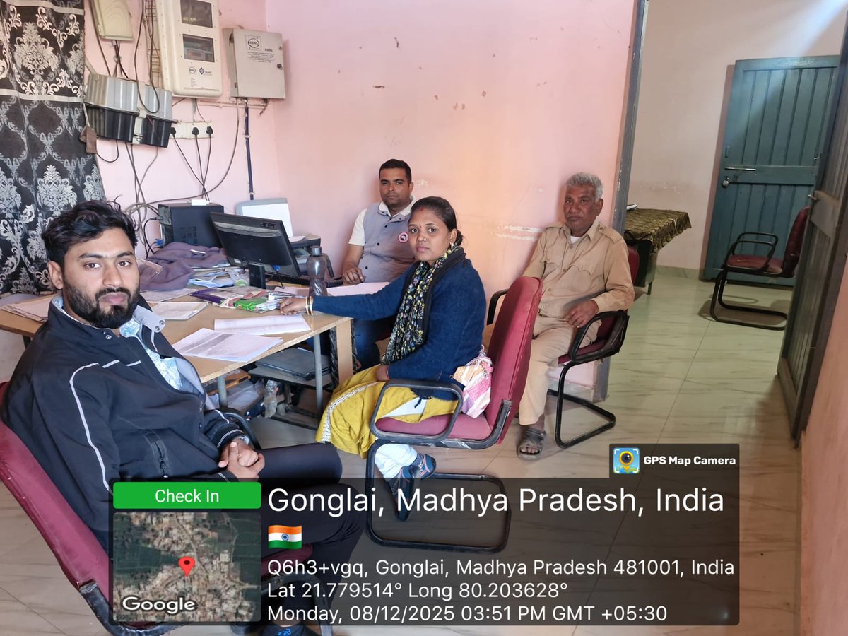PCMGPCs's tweet photo. Supported the RGSA Block Coordinator in validating PAI 2.0 for Gonglai Panchayat under the Model GP Cluster. Reviewed and verified key data points to ensure accuracy for further processing.
PRA – Aman Koushik, Balaghat (MP)
#PAI2 #ModelGP #PanchayatiRaj #MoPR https://t.co/mJEbvWR1Au