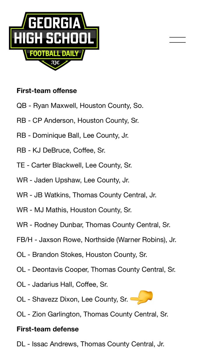 shavezz_dixon's tweet image. All glory to GOD! Blessed and Honored to receive First Team All Region @rockerlee229 @jacob_carlton13 @harrison2121