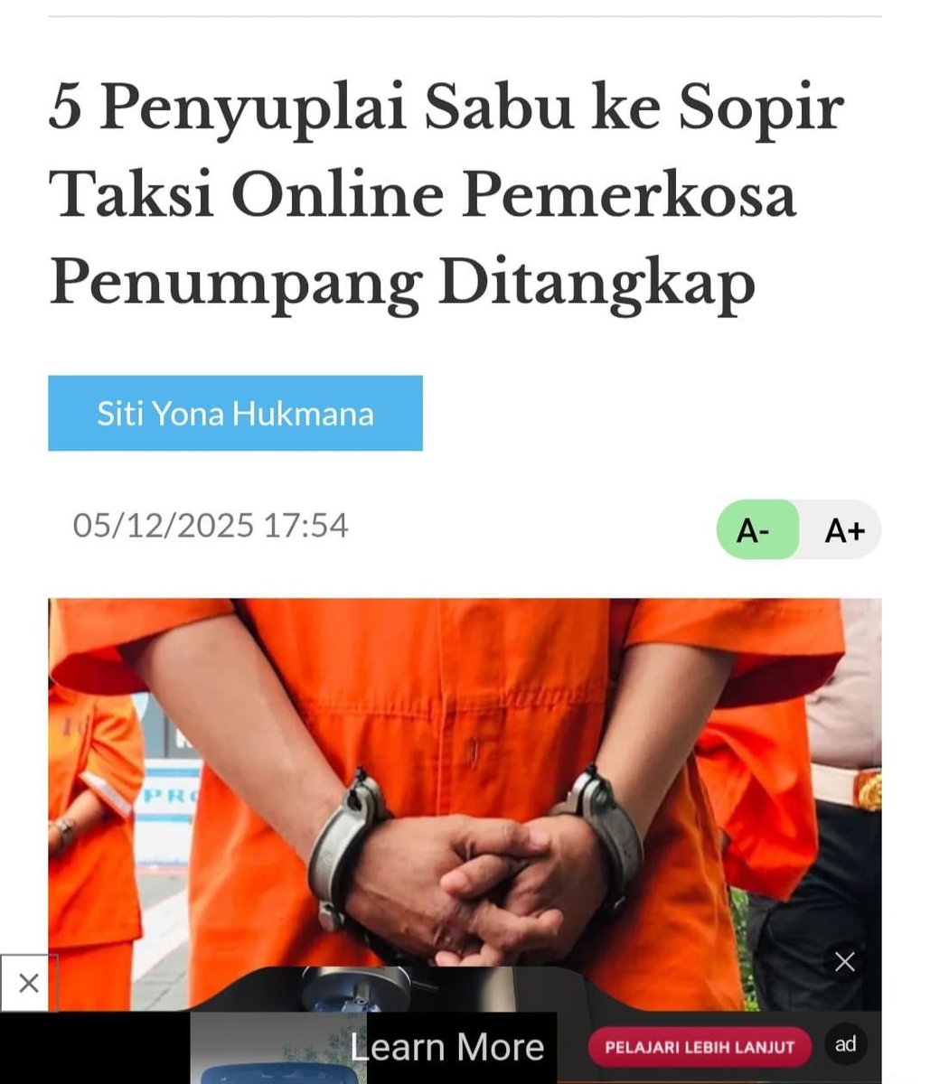 Upaya tegas Polri layak dipuji. Pemasok sabu ke pelaku kejahatan berhasil digulung dalam operasi yang efektif. 🔥
#polri #bareskrim #AntiNarkoba